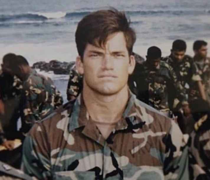 Young Jocko Willink in his early days of military service.
