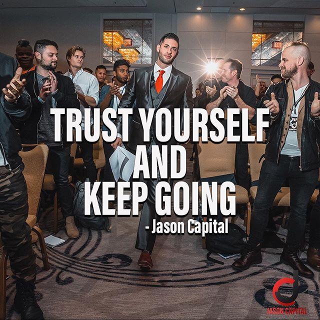 Jason Capital's motivational quote.